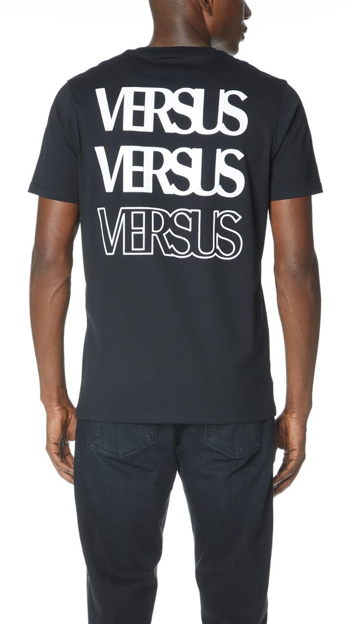 Versus Repeater Logo Tee