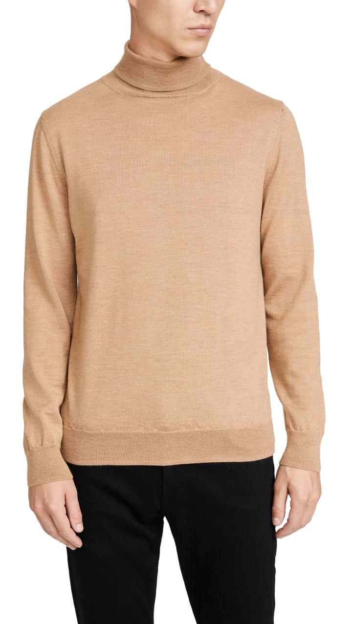 A P C Pullover Dundee Turtleneck Sweater