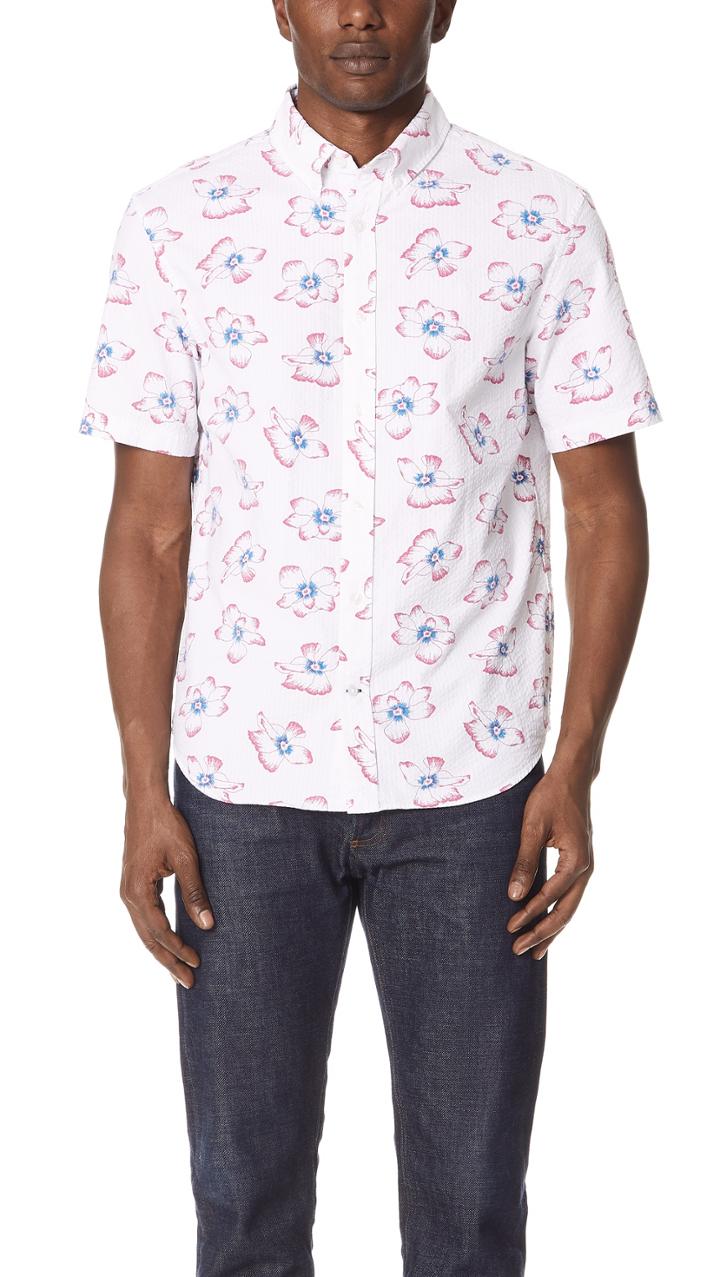 Club Monaco Seersucker Shirt