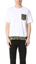White Mountaineering Tropical Pattern Printed Tee