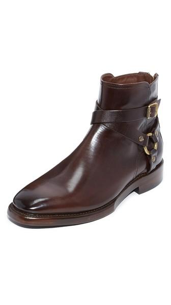 Frye Weston Cross Strap Boots
