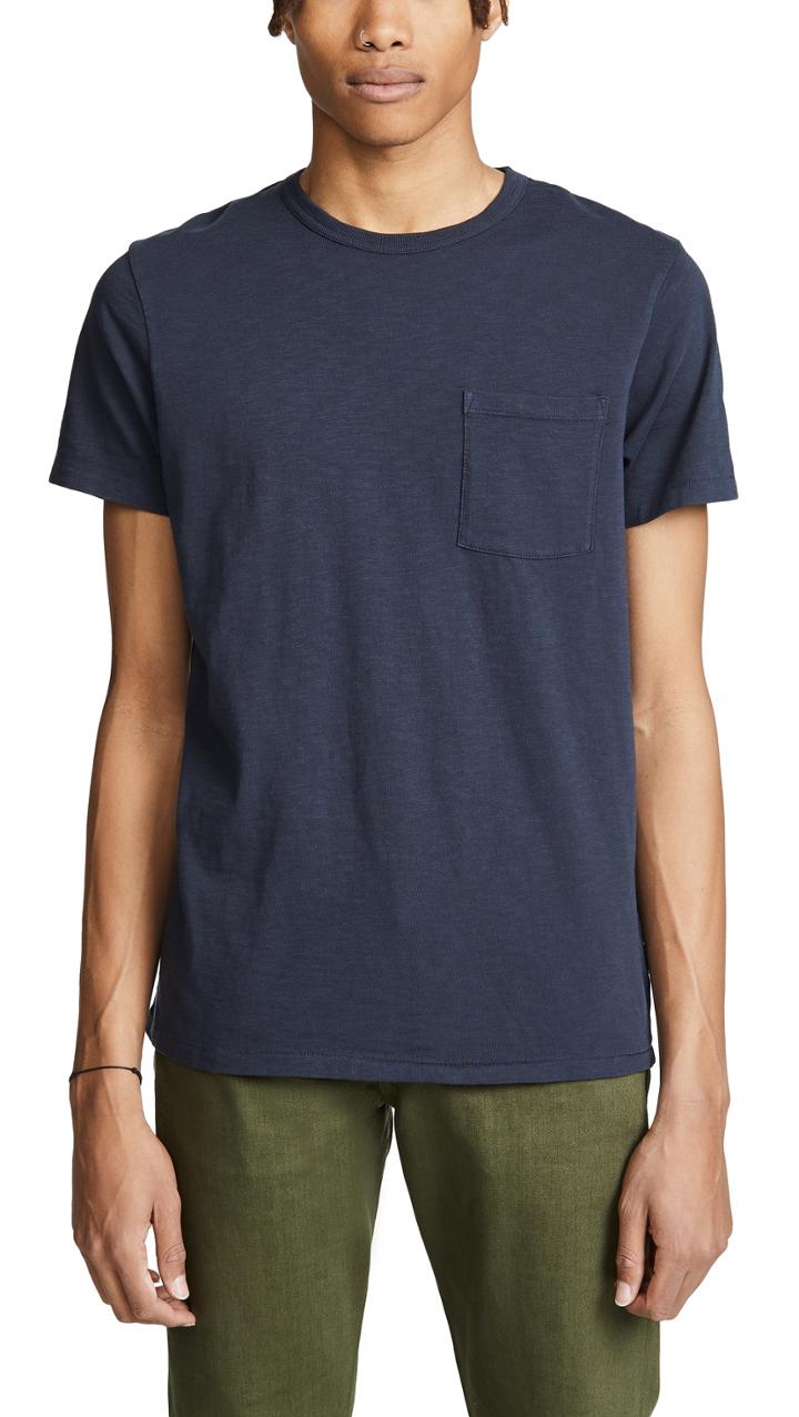 J Crew Garment Dye Crew Neck Tee