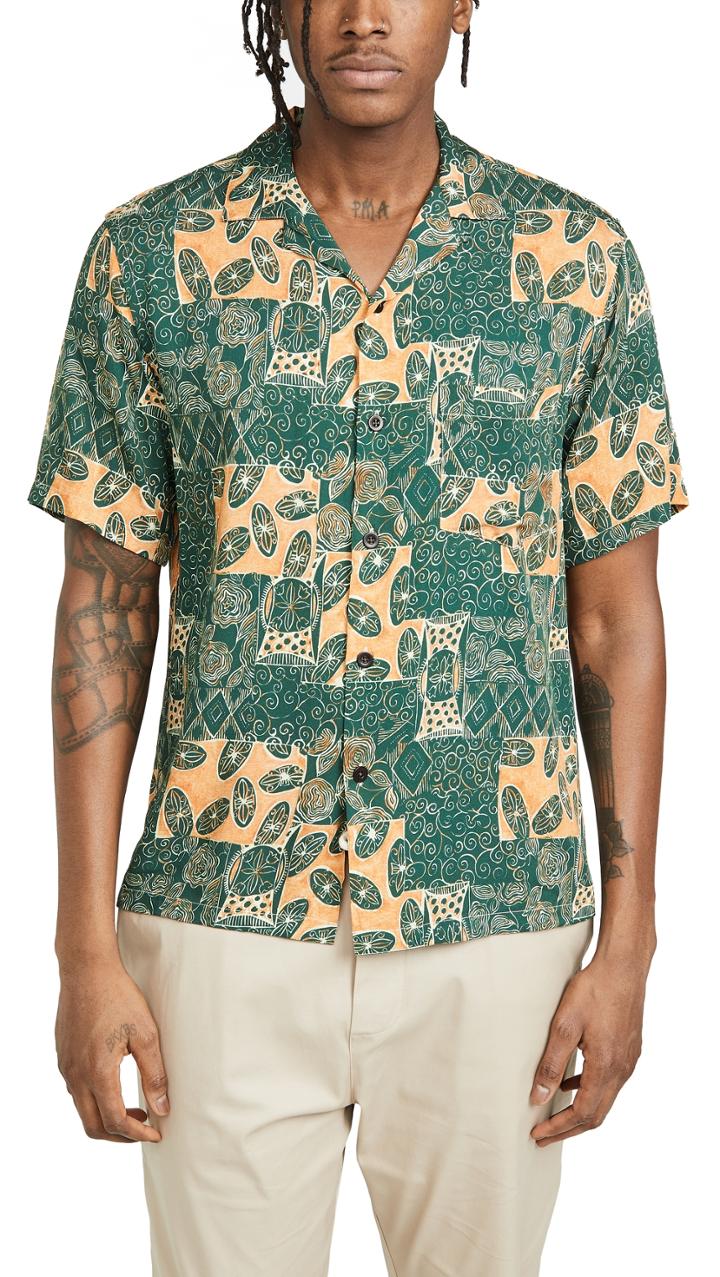 Portuguese Flannel Harlam Camp Shirt