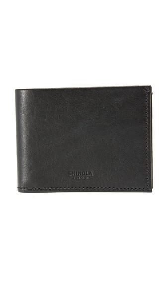 Shinola Slim Bifold Wallet