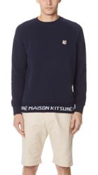 Maison Kitsune Fox Patch Sweatshirt