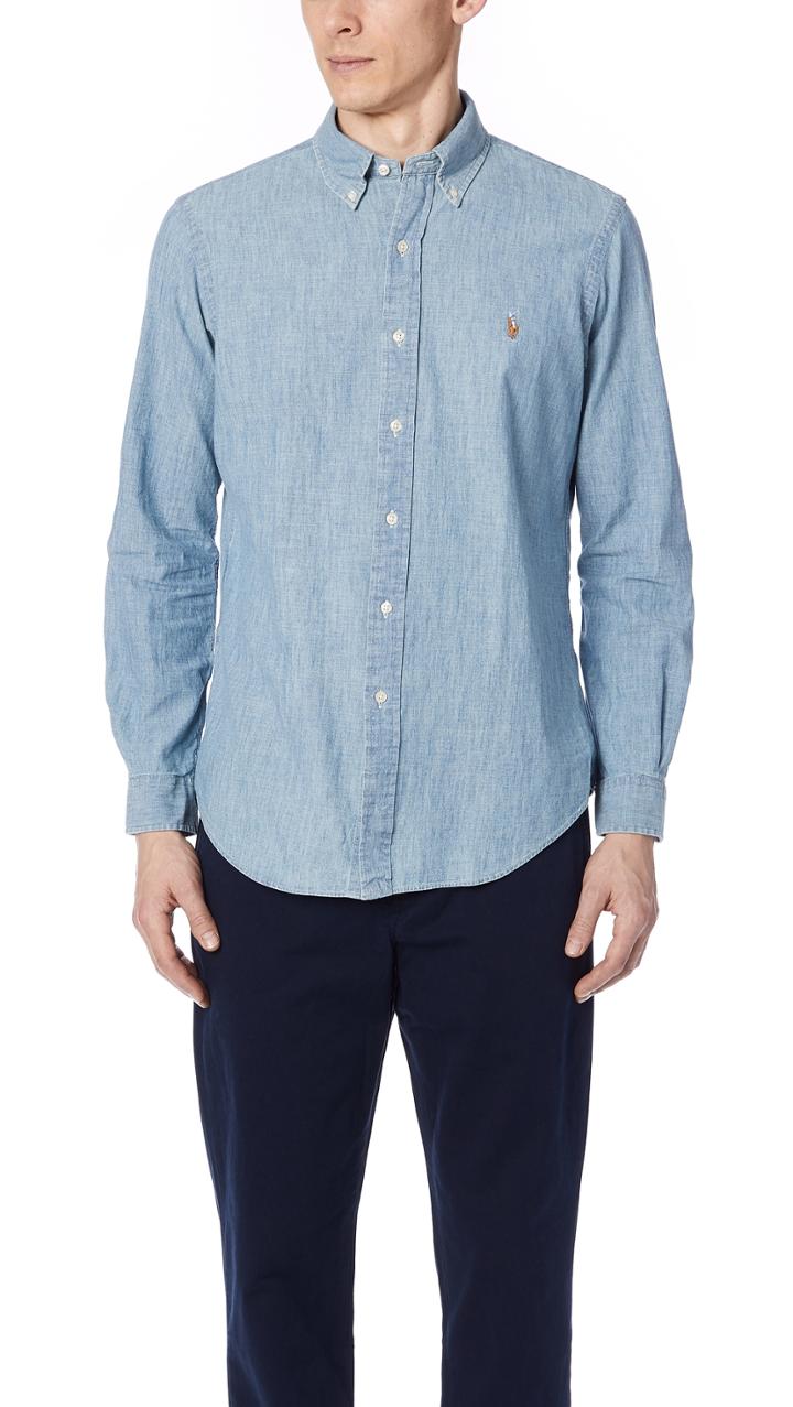 Polo Ralph Lauren Standard Fit Chambray Sport Shirt