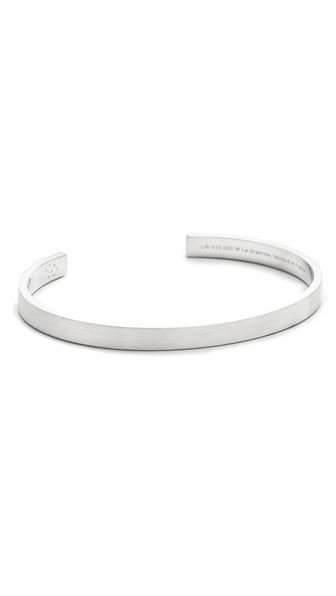 Le Gramme Le 15 Grammes Brushed Silver Cuff
