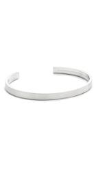Le Gramme Le 15 Grammes Brushed Silver Cuff