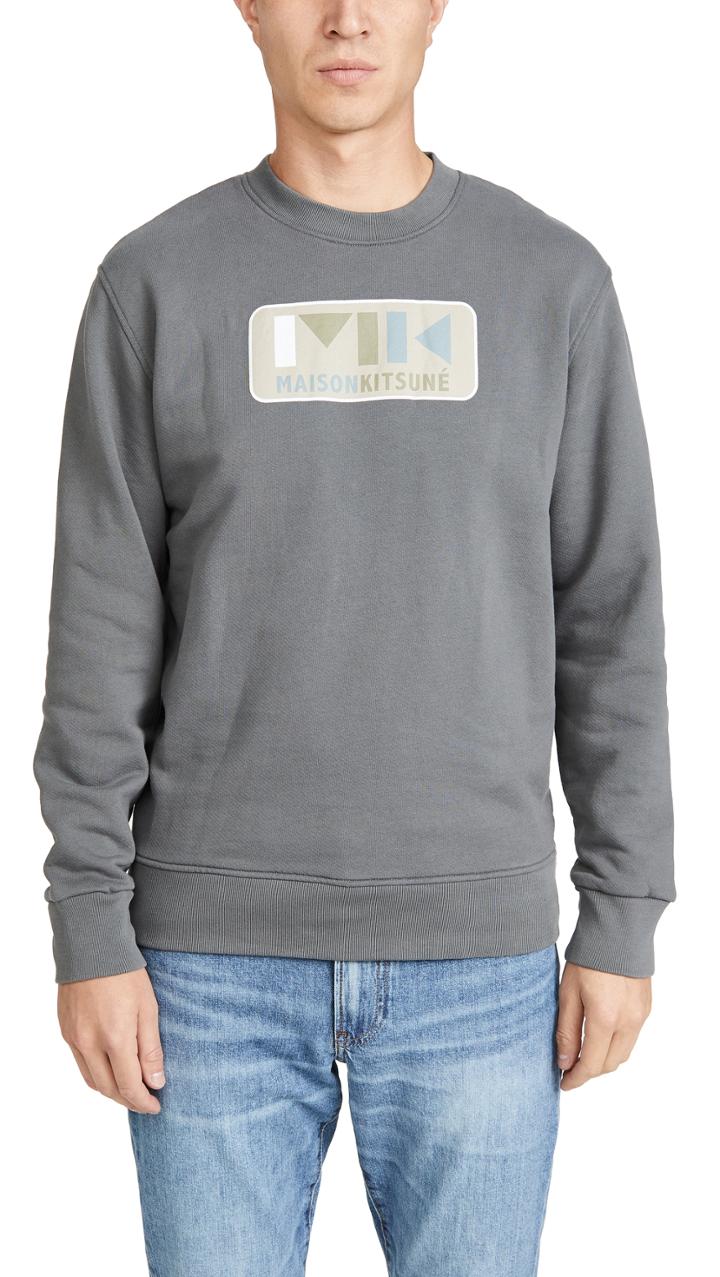 Maison Kitsune Long Sleeve Sweatshirt Mk Play