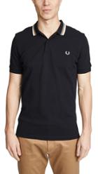 Fred Perry Bomber Stripe Pique Shirt