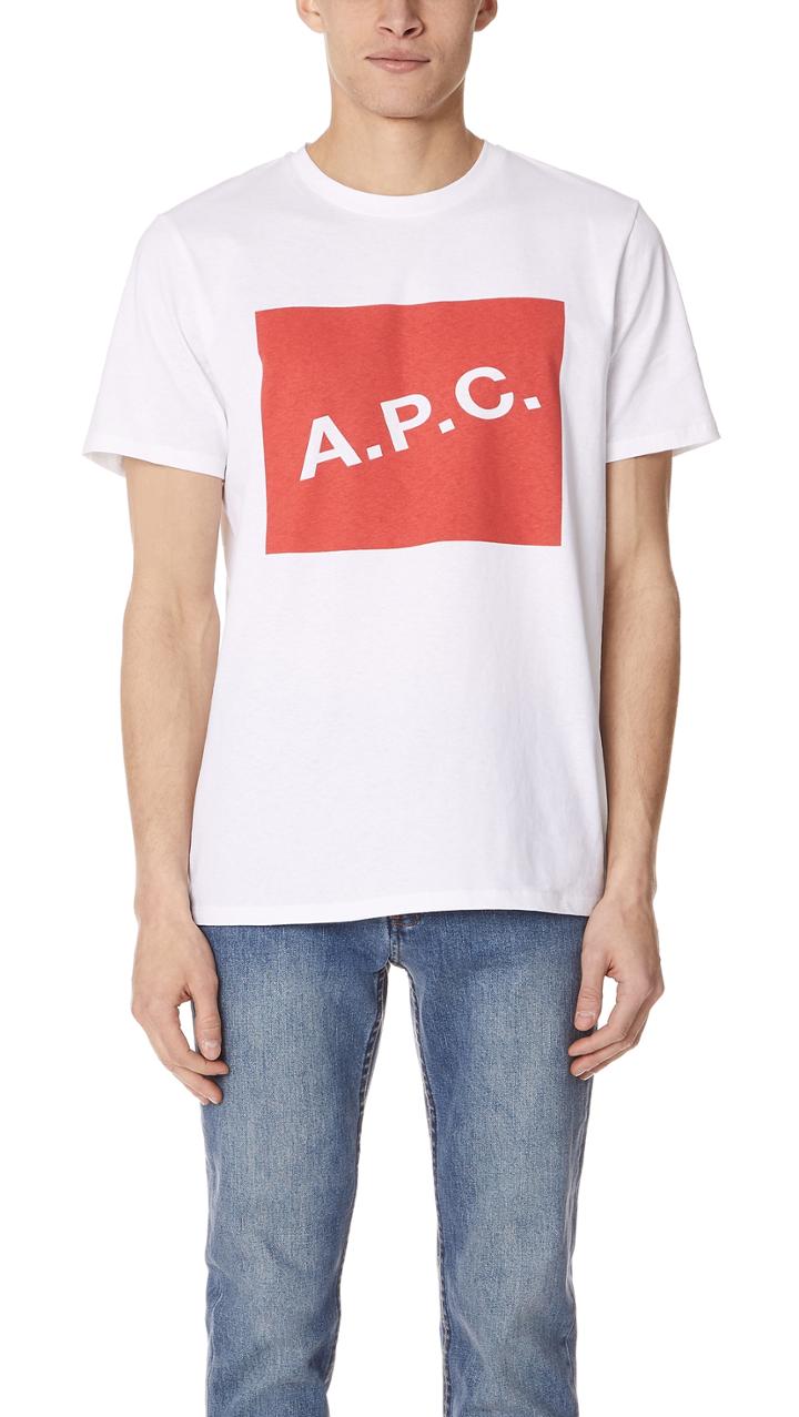 A P C Kraft Tee
