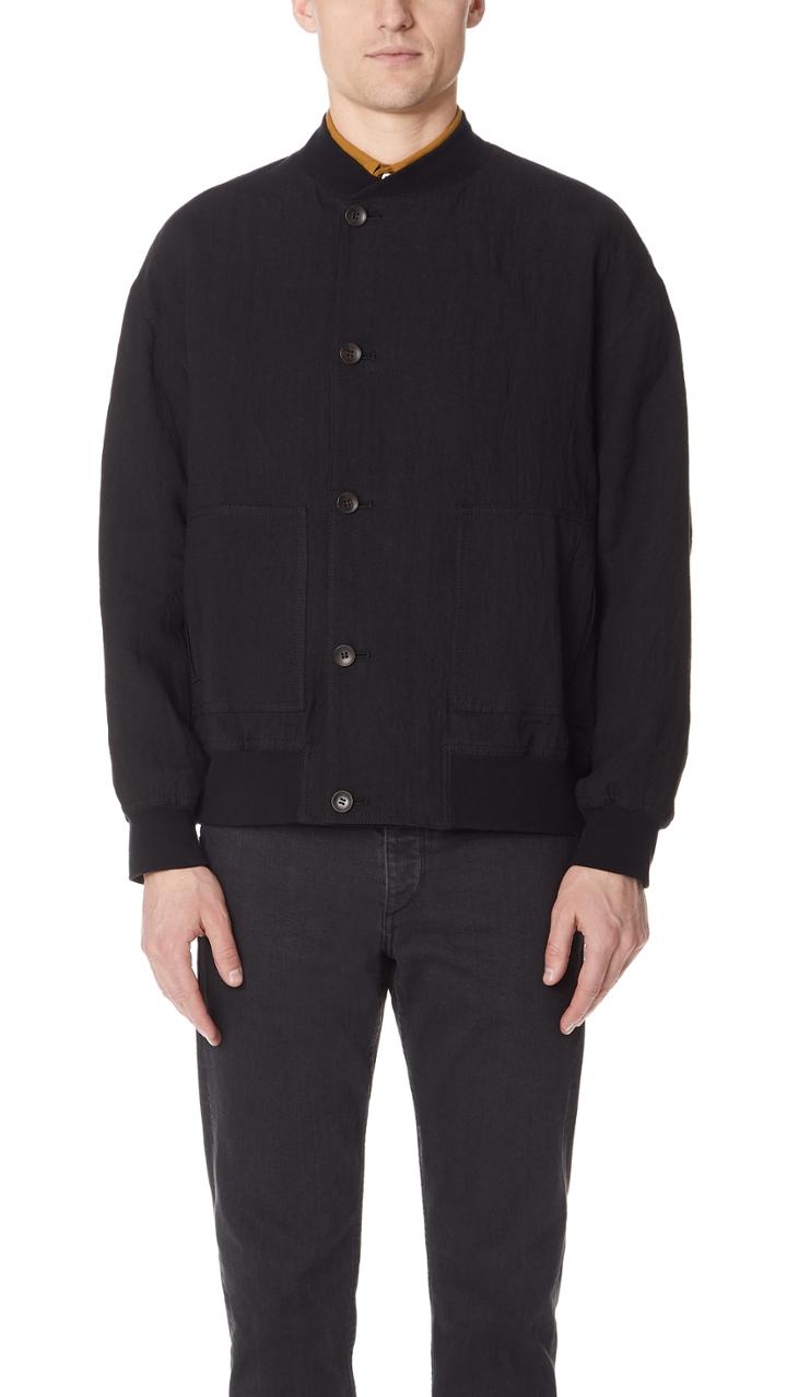 Gustav Von Aschenbach The Linen Bomber Jacket