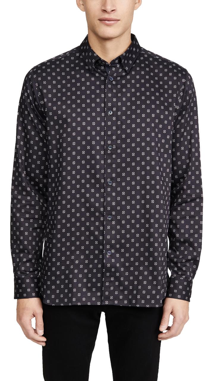 Ted Baker Fille Polka Dot Shirt