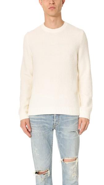 Vince Textured Crew Neck Sweater