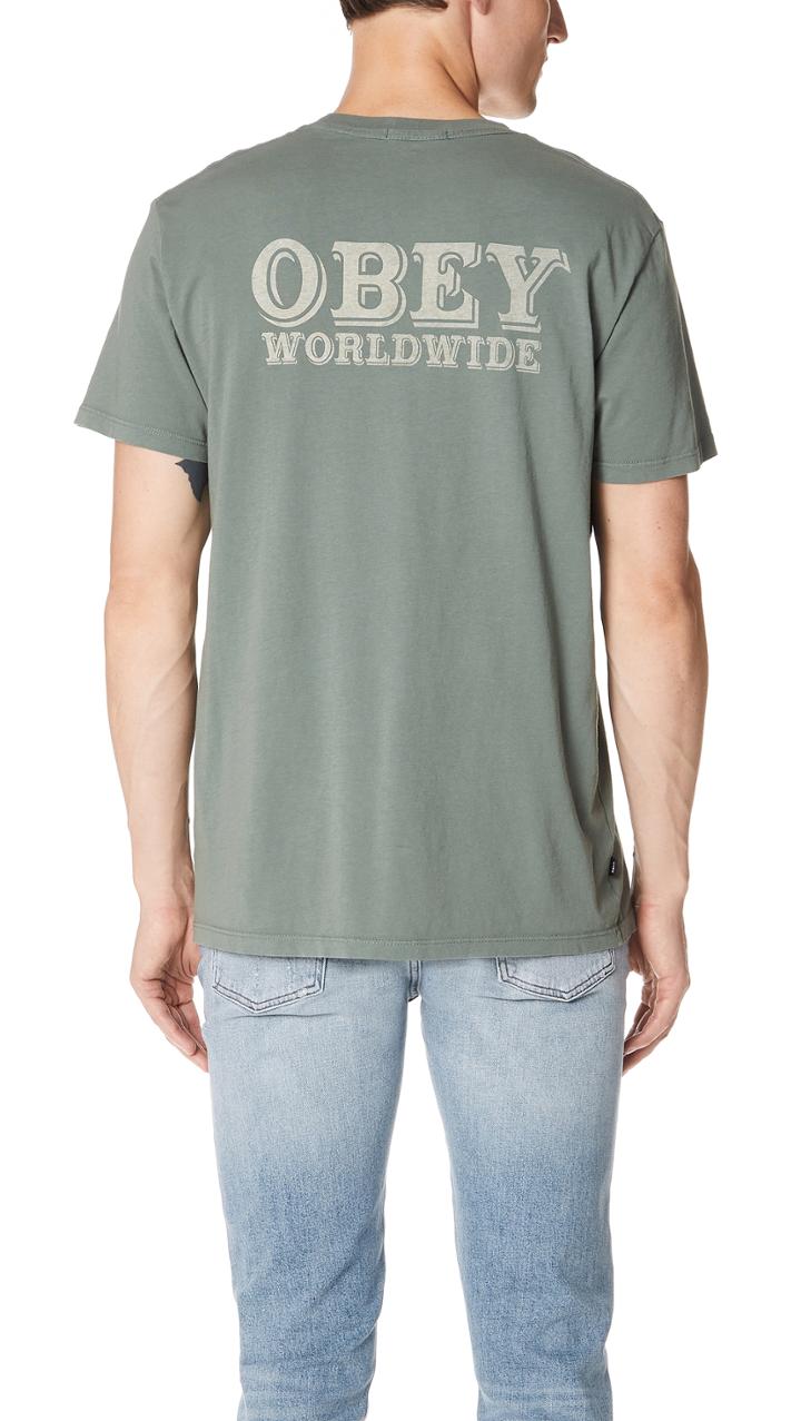Obey Patch It Up Steel Tee