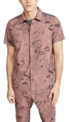 Robert Geller X Lululemon Take The Moment Collared Short Sleeve Shirt