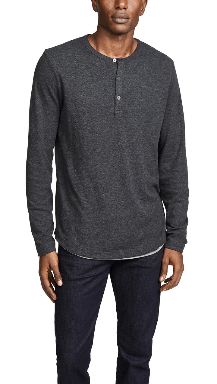 Theory Double Henley Tee