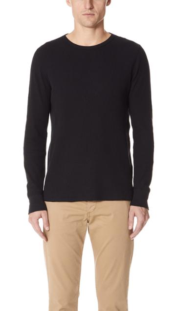 Rag Bone Standard Issue Standard Issue Waffle Crew Tee