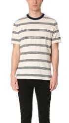 Ps By Paul Smith Regular Fit Ss Striped Tee