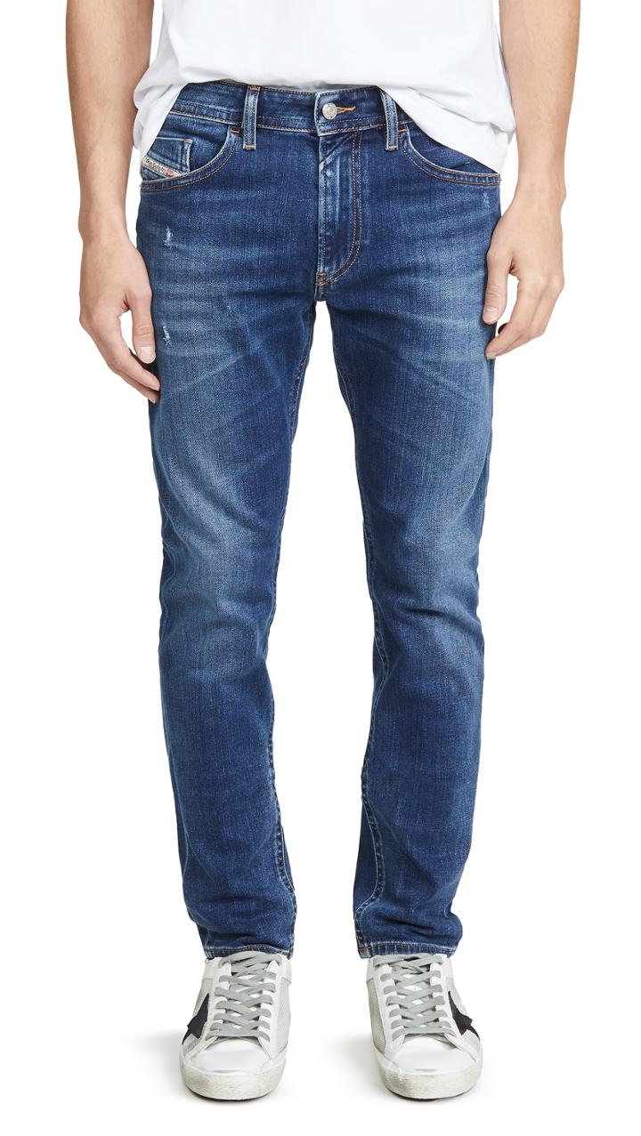 Diesel 5 Pocket Slim Fit Thommer Denim Jeans