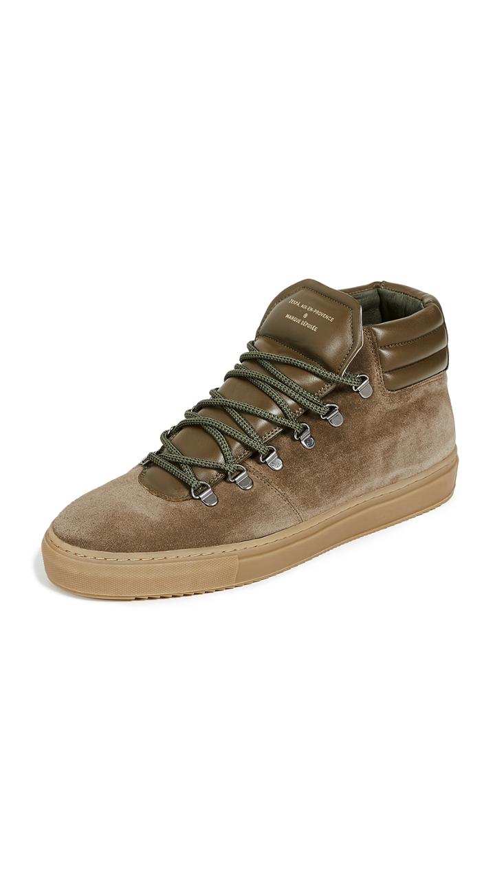 Zespa Suede Hiker Sneakers