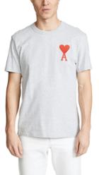 Ami Broderie Big C Tee