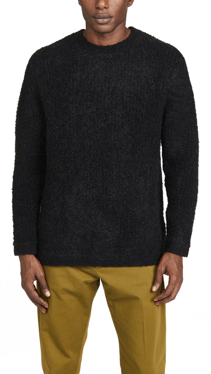 Saturdays Nyc Wade Boucle Sweater