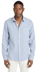 Vince Long Sleeve Garment Dyed Shirt