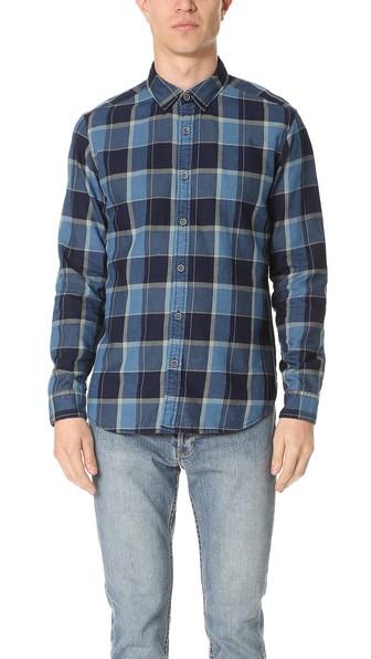 Current Elliott Plaid Ruler Fit Shirt