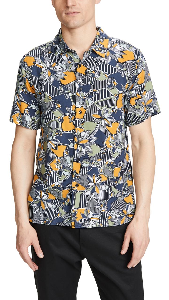 Native Youth Geo Flora Shirt