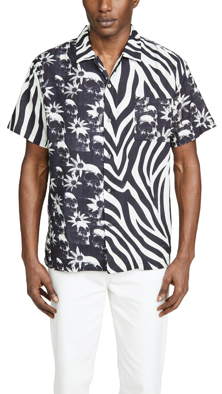 Double Rainbouu Hawaiian Shirt