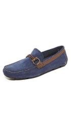 Salvatore Ferragamo Front Suede Loafers