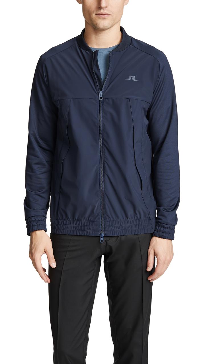 J Lindeberg M Luxe Bridge Hybrid Tech Jacket
