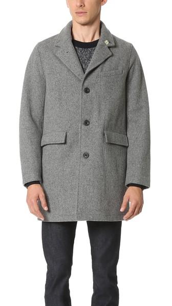 Gerald Stewart By Fidelity Wool Tailored Coat
