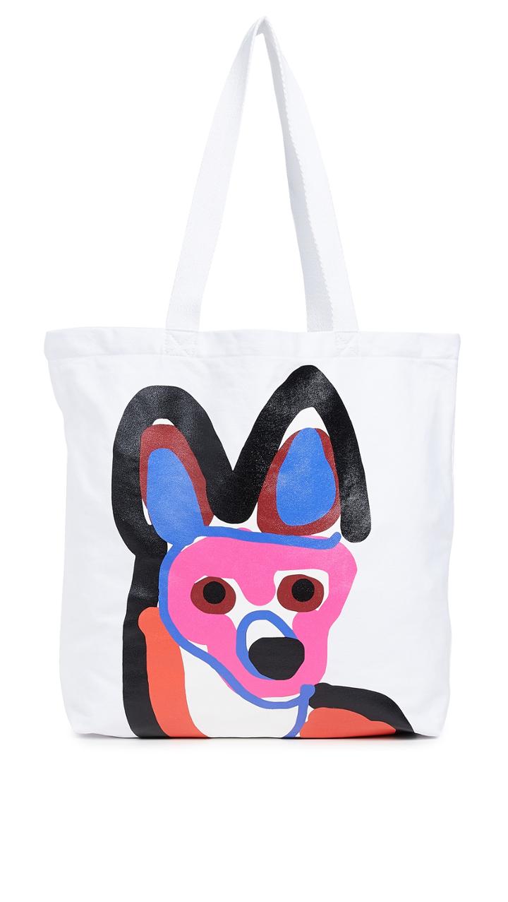 Maison Kitsune Acide Tote Bag