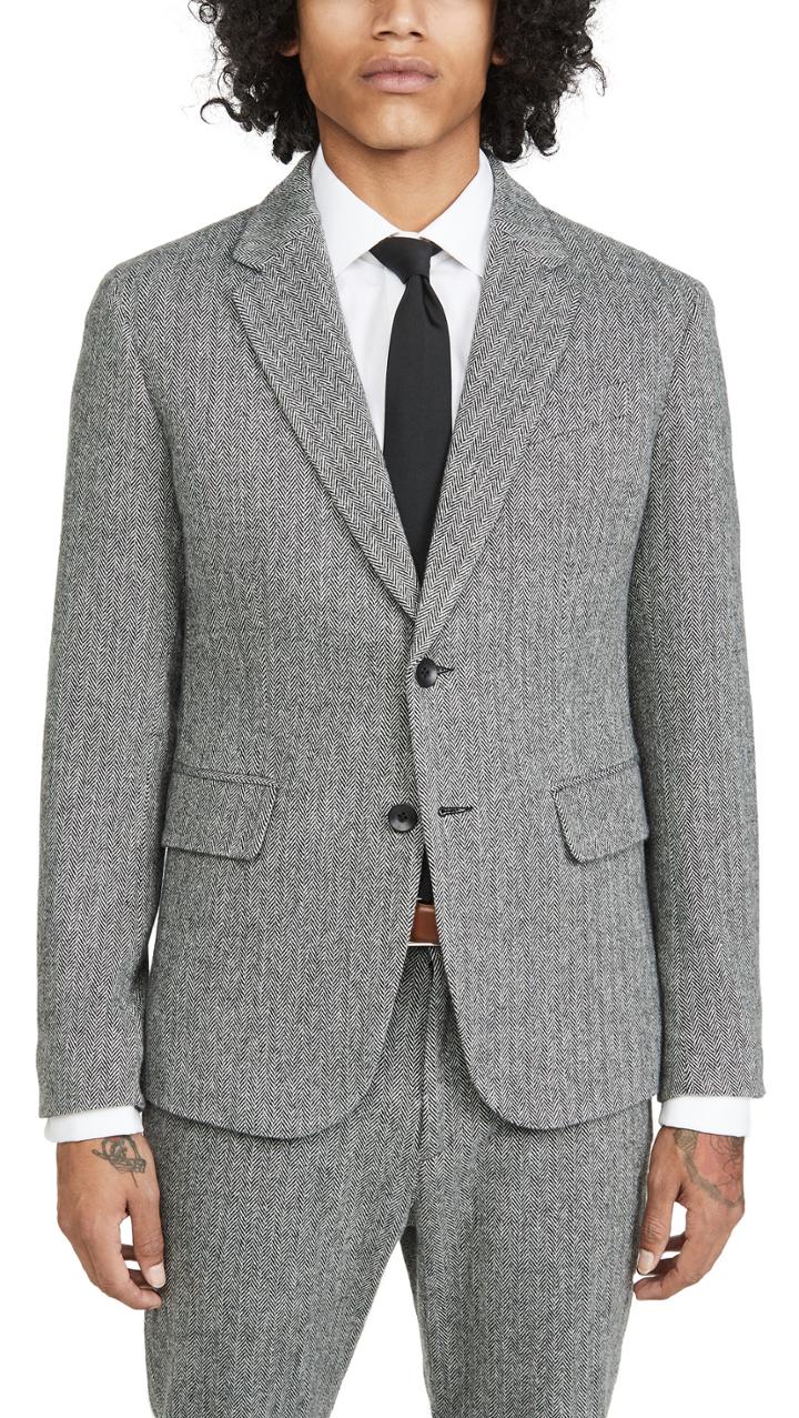 Rag Bone Deconstructed Razor Sport Coat