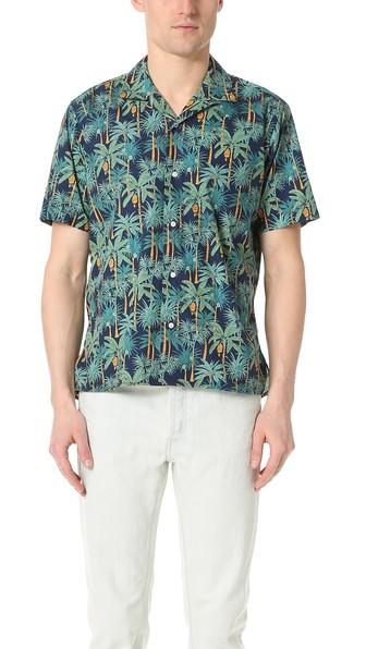Gitman Vintage Camp Pm Palm Shirt