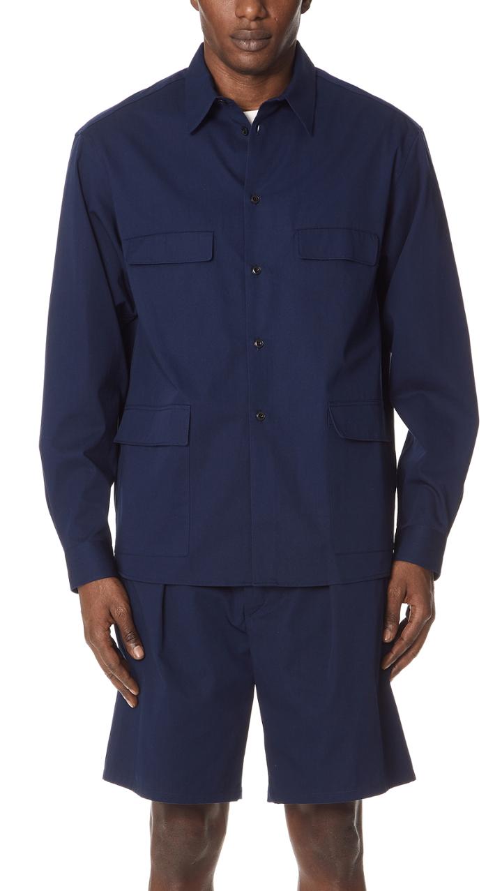 Lemaire Four Pocket Overshirt