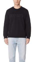 Kenzo Molleton Nylon Sweatshirt