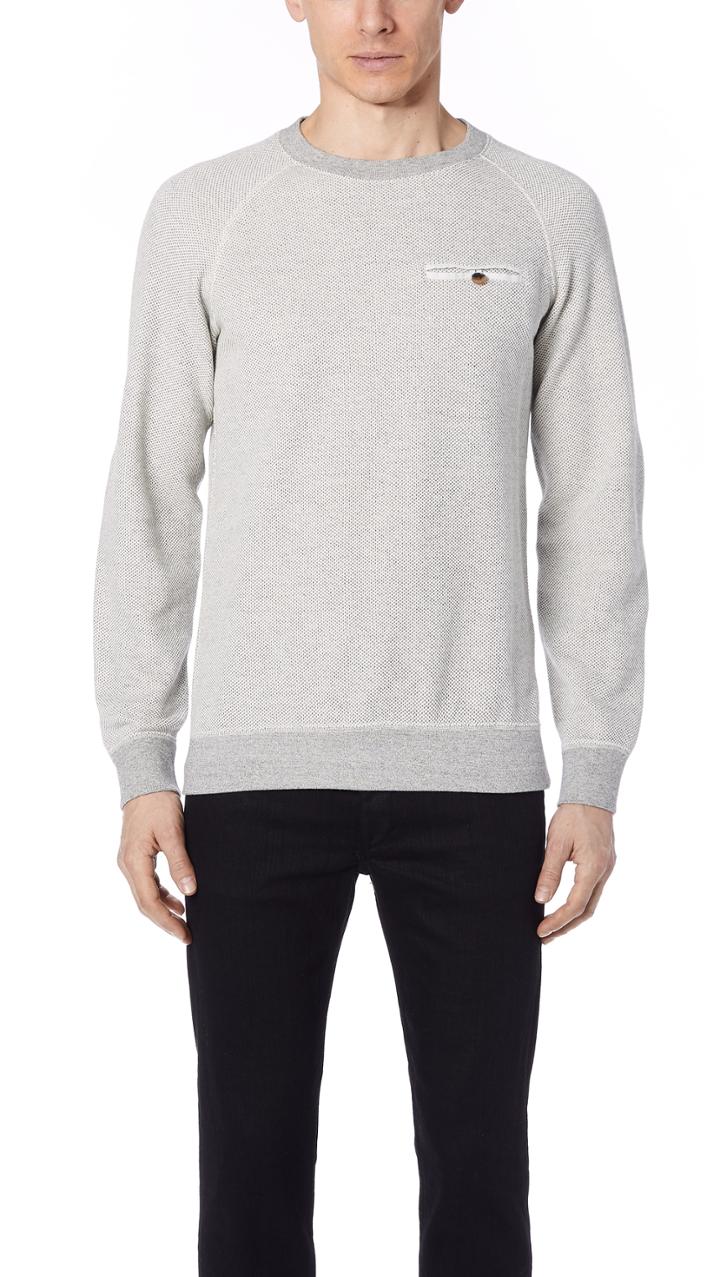 Billy Reid Tommy Crew Sweatshirt