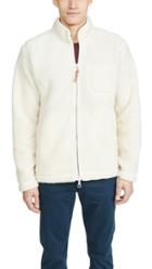 Albam Zipped Curly Fleece Full Zip Jacket