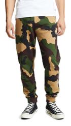 Moschino Cotton Fleece Camo Sweatpants