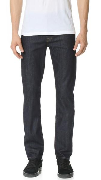 7 For All Mankind Slimmy Stretch Slim Straight Jeans