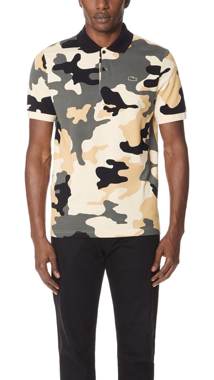 Lacoste Camo Polo Shirt