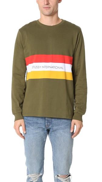 Stussy Race Long Sleeve Tee
