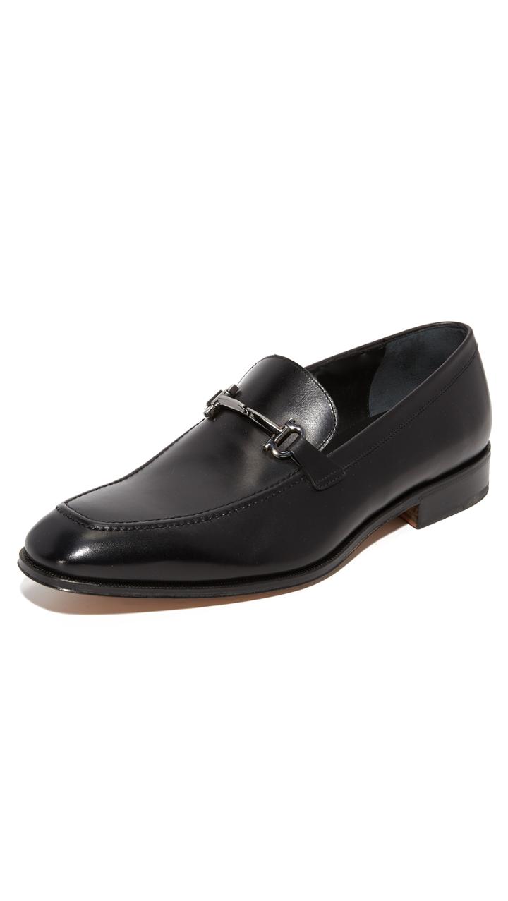 Salvatore Ferragamo Fenice Apron Toe Bit Loafers