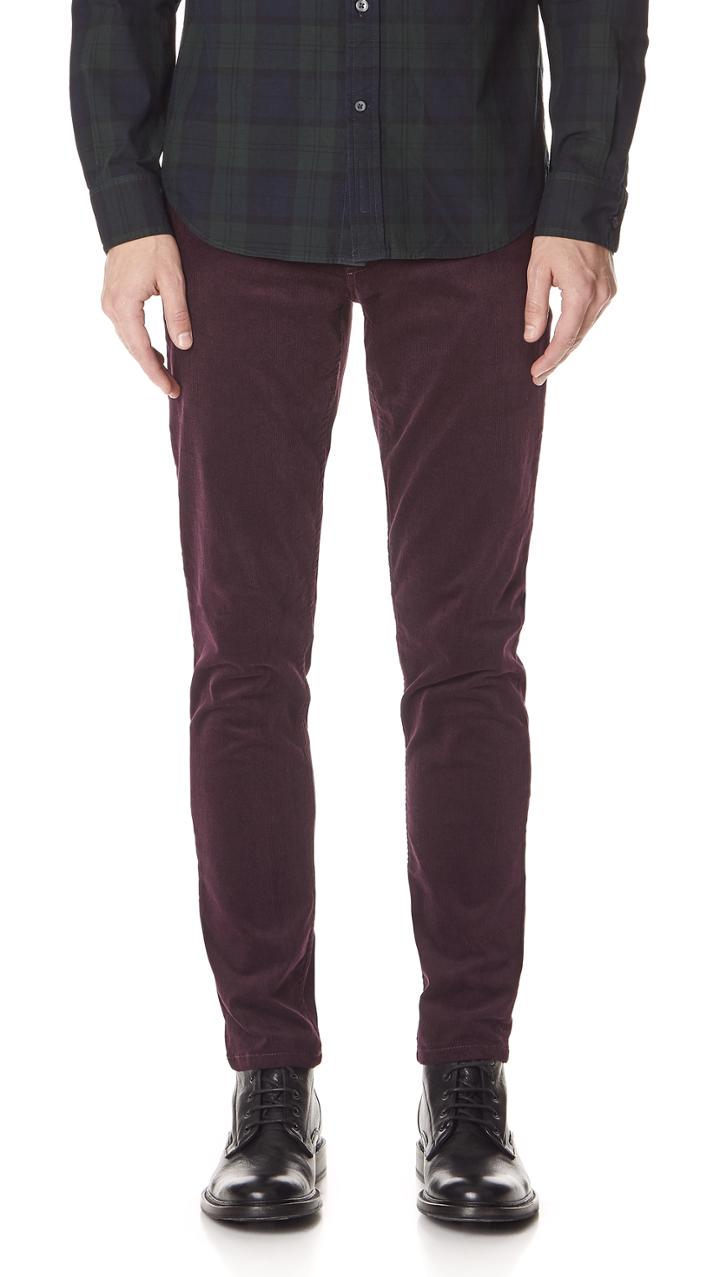 Club Monaco Lux 5 Pocket Corduroy Pants