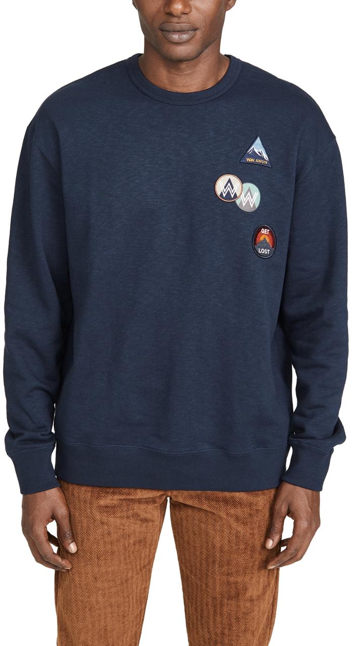 Wood Wood Hugh Sweatshirt With Patches