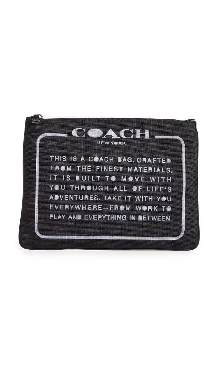 Coach New York Large Pouch