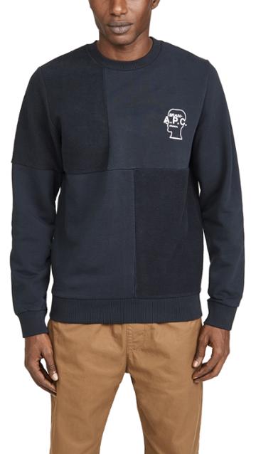 A P C Apc X Brain Dead Pony Crew Neck Sweatshirt